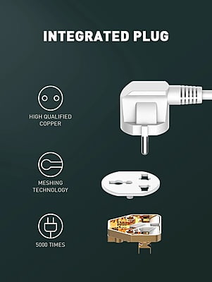 Ldnio Multi Plug With Usb Extension Wire Sc4407