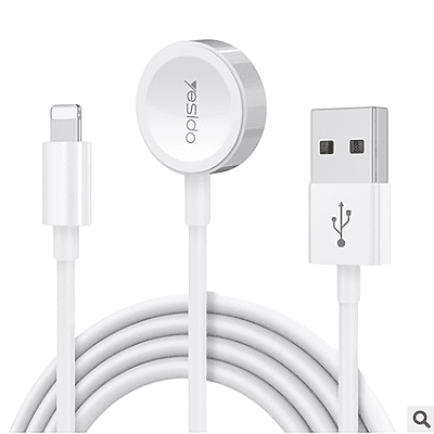 Yesido 2 In 1 Charging Cable Lightning Ca70 For Apple Watches And Lightning Devices