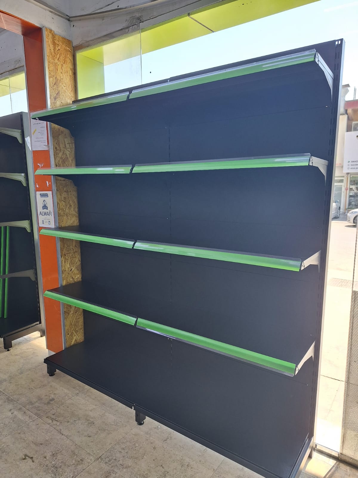SUPERMARKET SHELVING-100X40X225