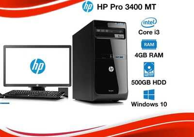 Used HP PRO 3400 MT PC