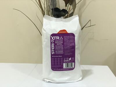 STERI-7 EXTRA 80 SURFACE WIPES STERI-7 EXTRA 80 SURFACE WIPES