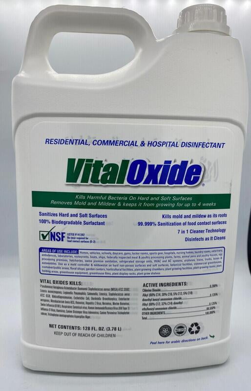 4 LITRES VITAL OXIDE TECHNOLOGY - USA    فيتال أكسيد تكنلوجي