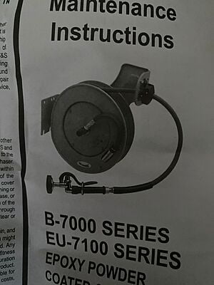 Used T&S BRASS BRONZE WORKS INC , Hose Reel,Enclosed,Stainless Steel,30'Hose,3/8"ID with Spray Valve Used T&S BRASS BRONZE WORKS INC , Hose Reel,Enclosed,Stainless Steel,30'Hose,3/8"ID with Spray Valve