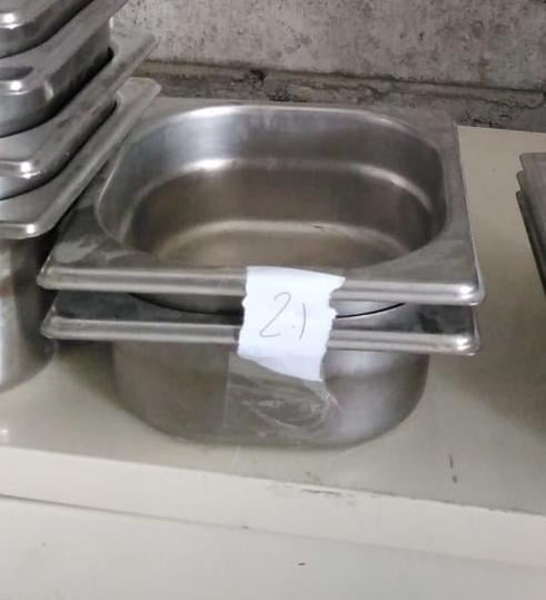 Pujadas Stainless Steel Container 14 cm depth | 15 x 15