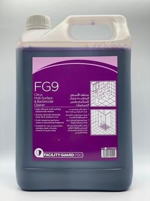 FG9 Citrus Multi-Surface & Bactericidal Cleaner 5 LTR