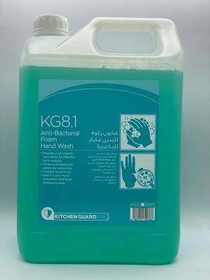 KG 8.1 Antibacterial Foam Hand Wash 5 LTR