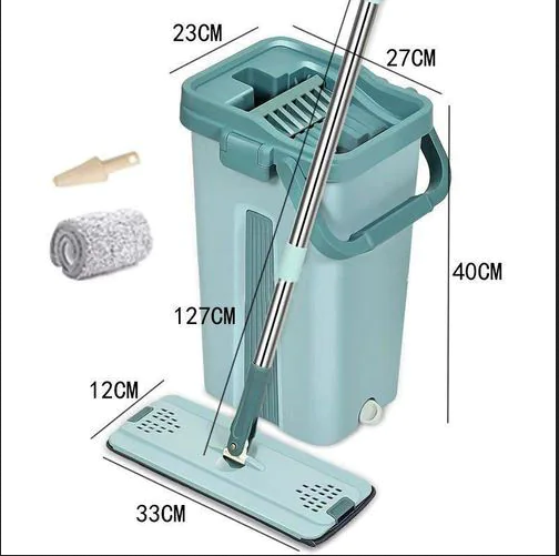 Mop and Bucket System for Floor Cleaning