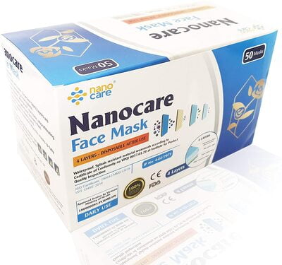 Nano care 3 ply  face mask