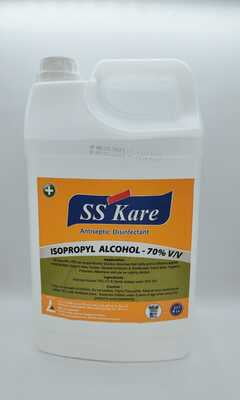 SS KARE ISOPROPYL ALCOHOL 70% ANTISEPTIC DISINFECTANT SOLUTION 4 LITR